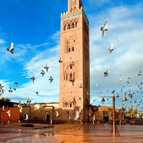 Koutoubia mosque, Marrakech, Morocco